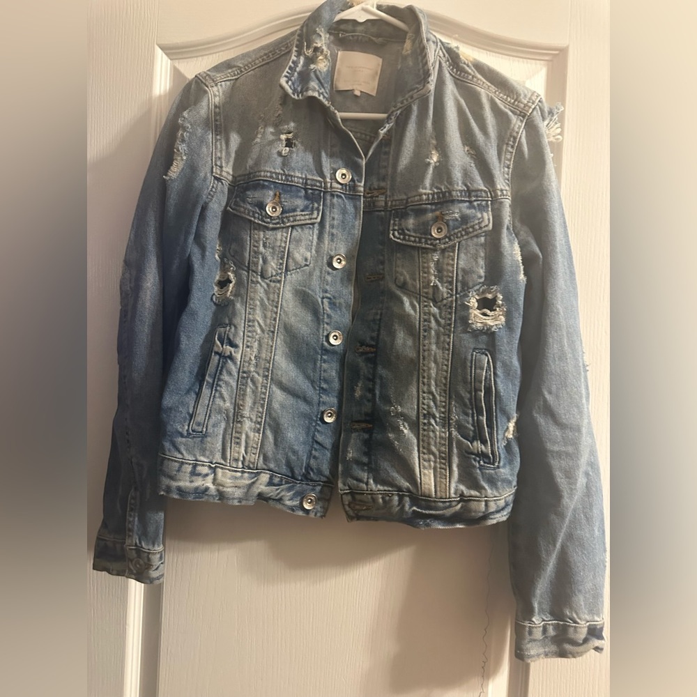Distressed Zara jacket